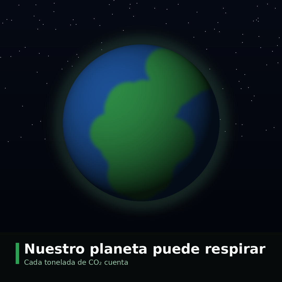 Que el planeta vuelva a respirar